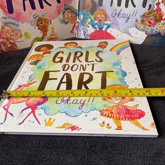 Grannies, Girls, and Moms Don’t Fart Hardcover Books (Set of 3 ) New - Picture 15 of 16